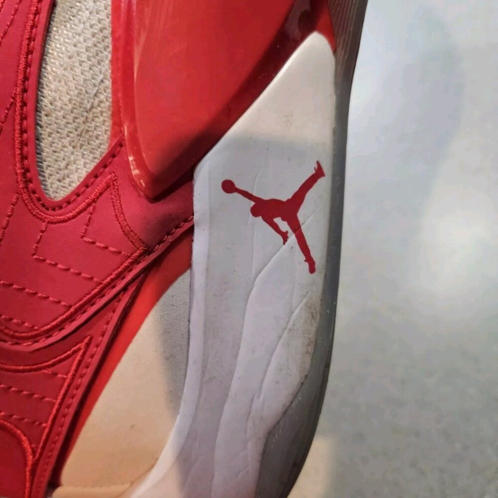 Mens Jordan Luka 2 Red Basketball Shoes Size 9 - Picture 4 of 5
